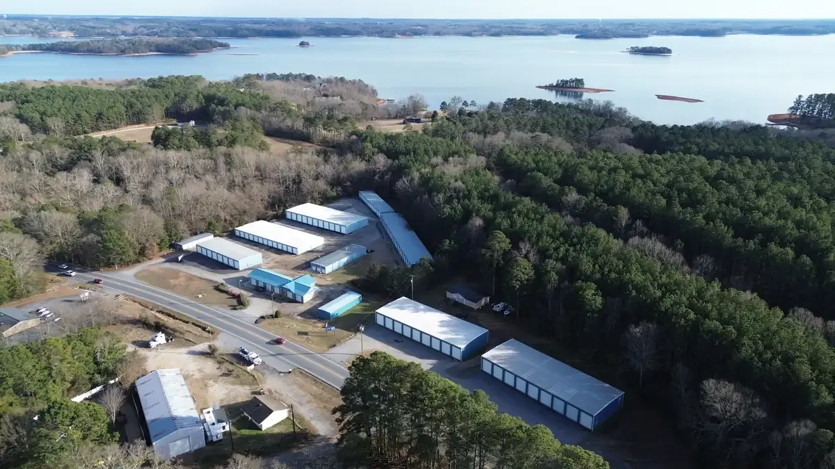 Aerial view of Iron Harbor